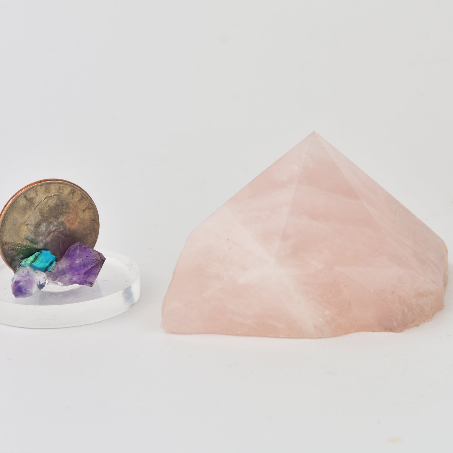 Rose Quartz Top Polished Point