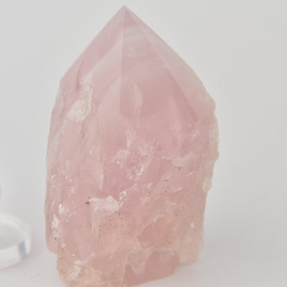 Rose Quartz Top Polished Point
