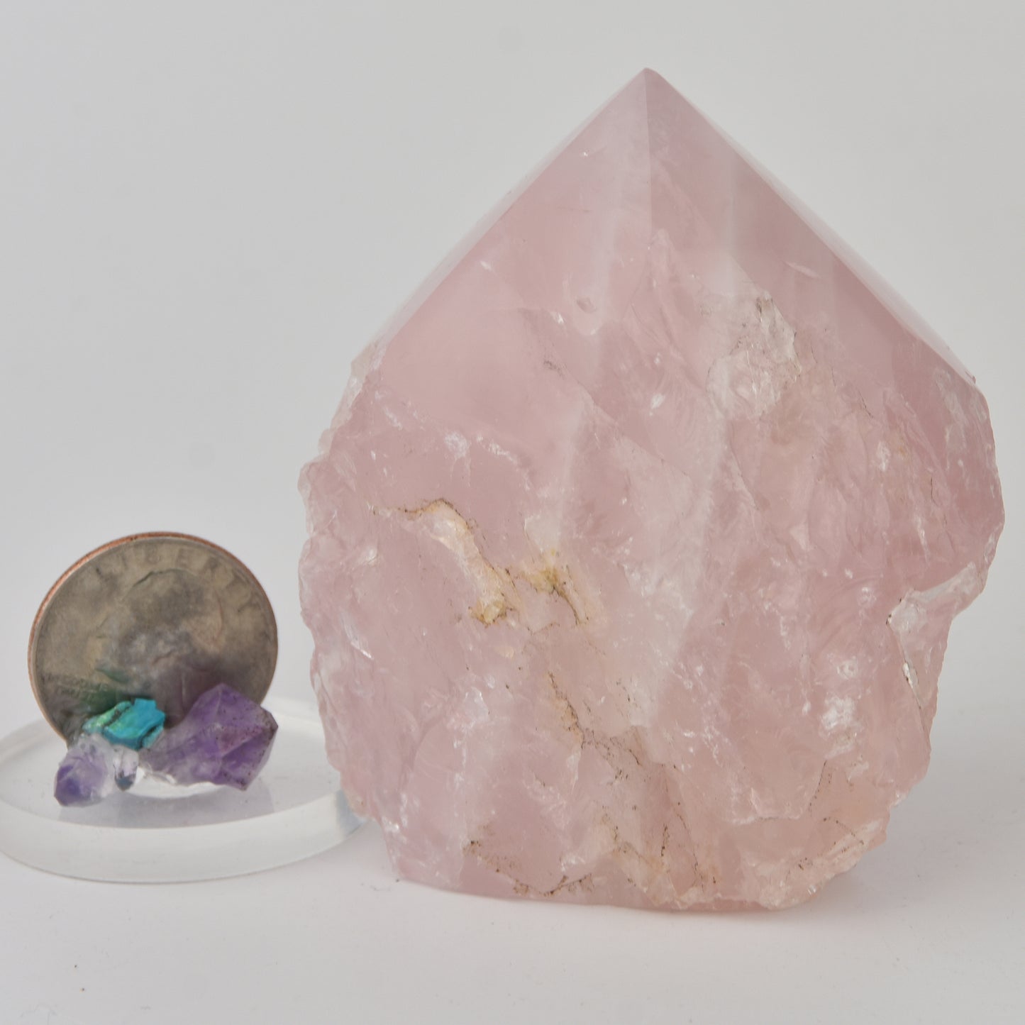 Rose Quartz Top Polished Point