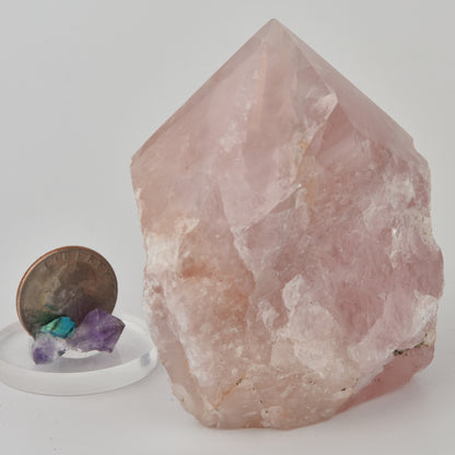 Rose Quartz Top Polished Point