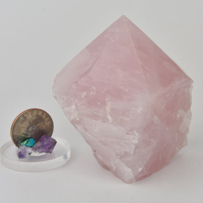 Rose Quartz Top Polished Point