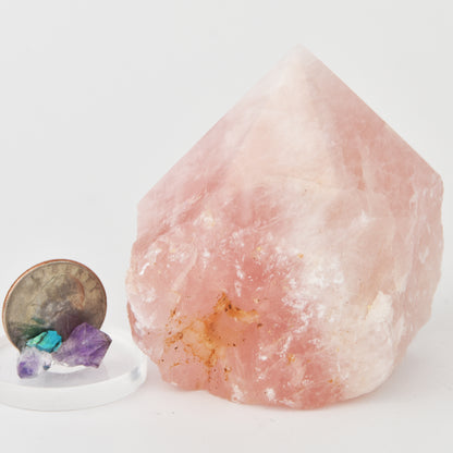 Rose Quartz Top Polished Point