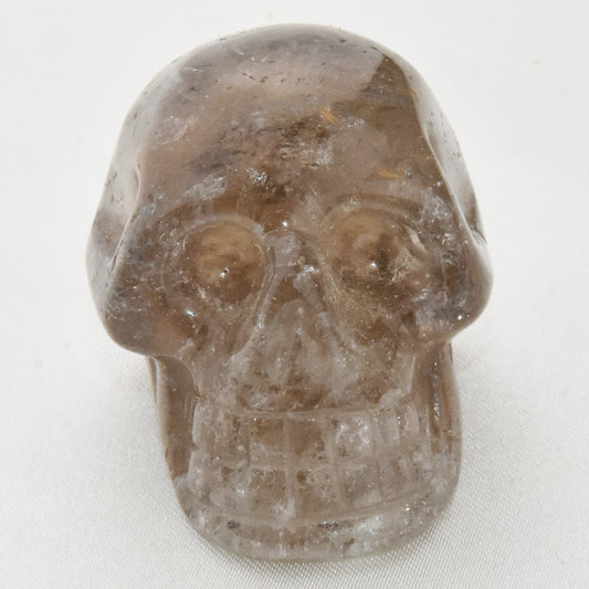 Smoky Quartz Skull