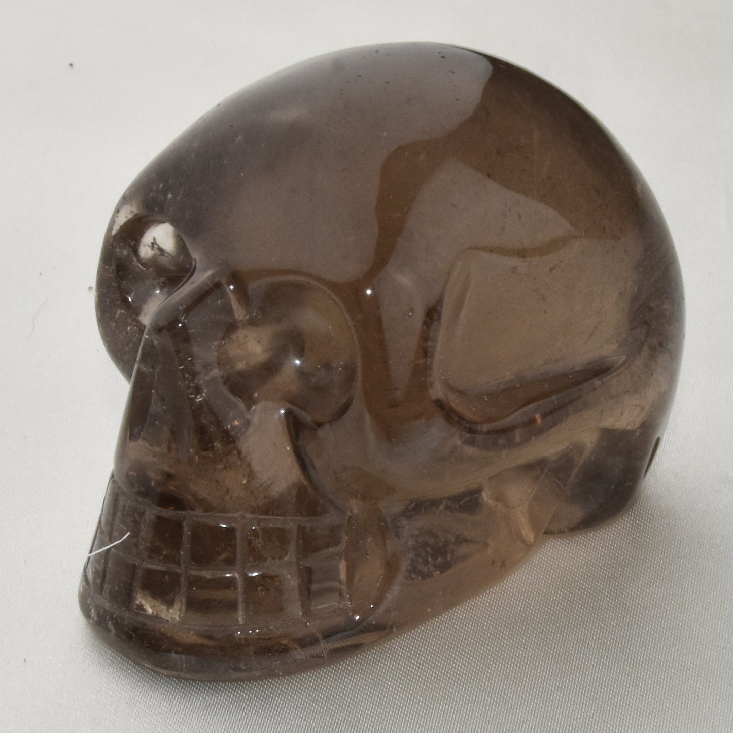 Smoky Quartz Skull