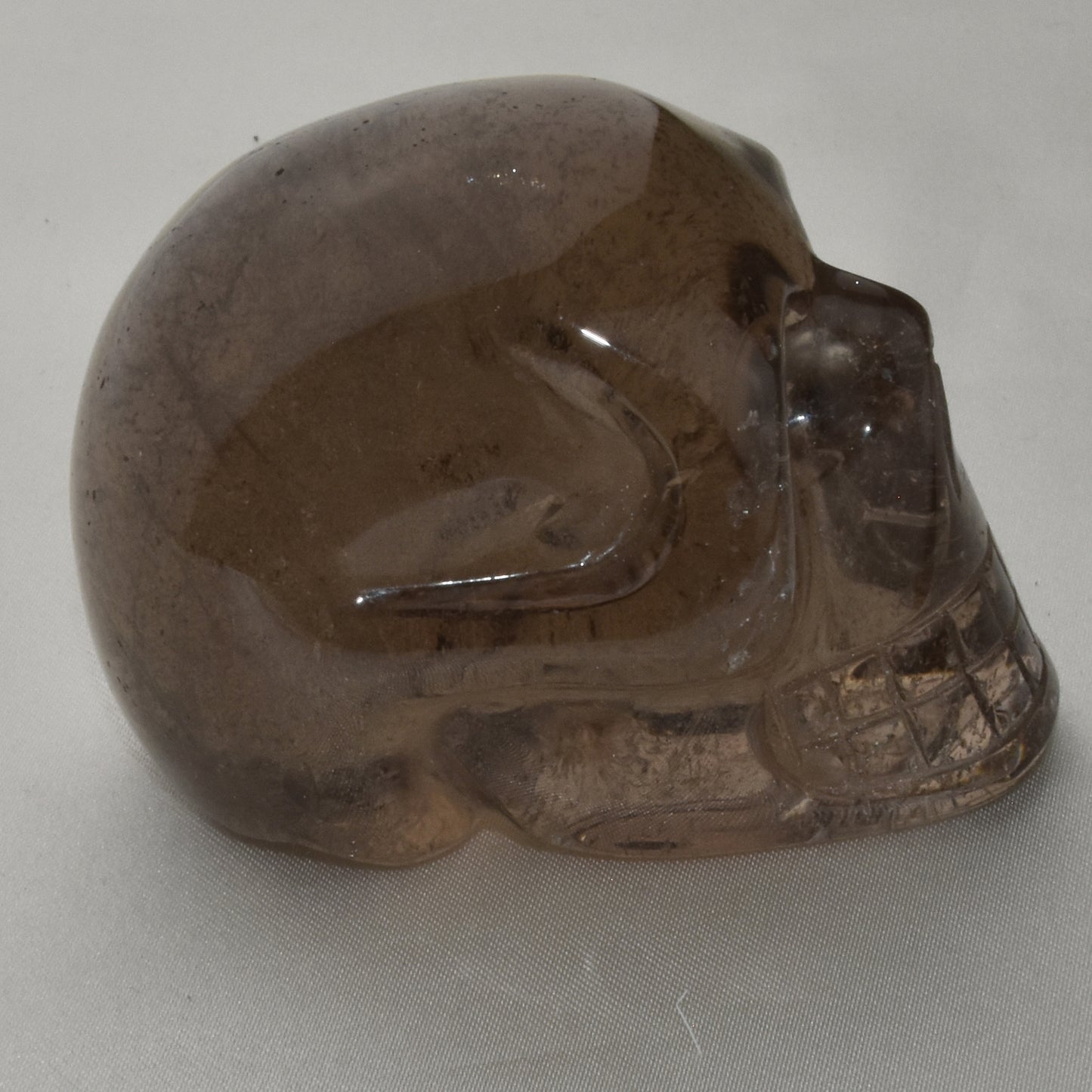 Smoky Quartz Skull