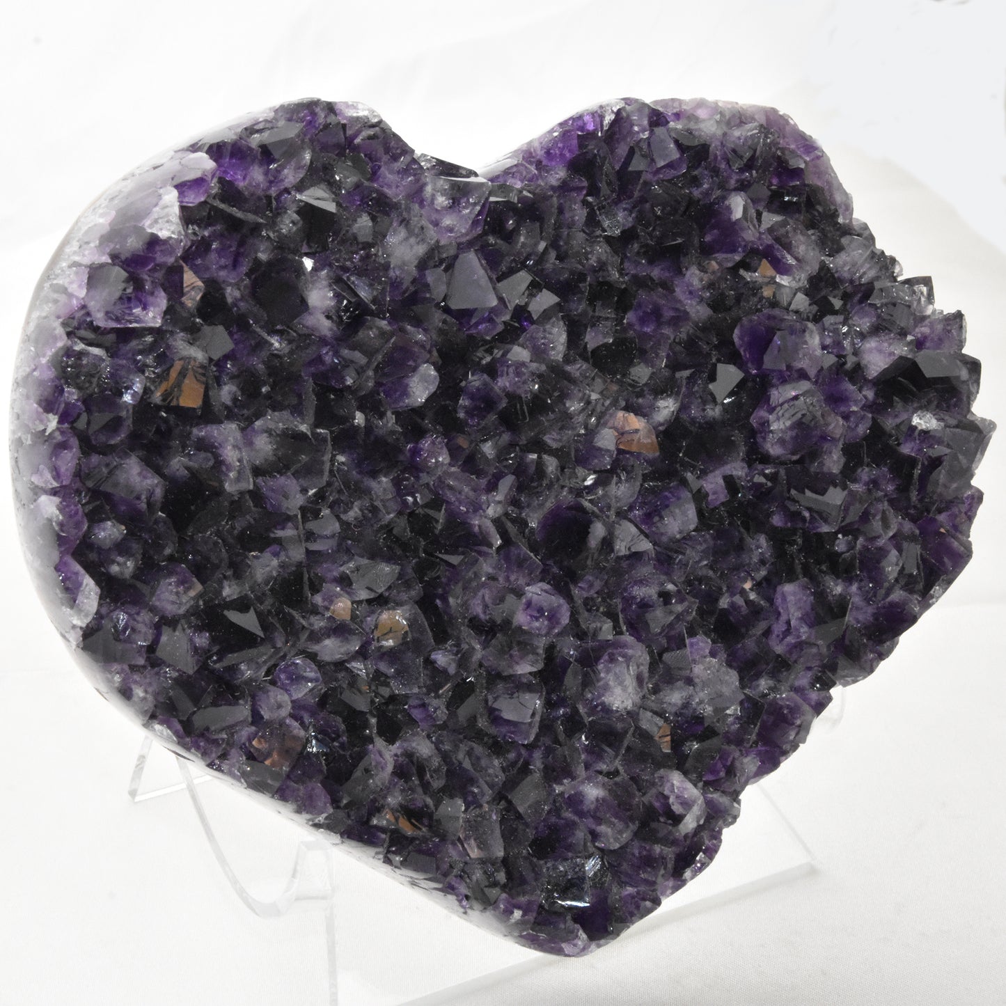Amethyst Carved Heart