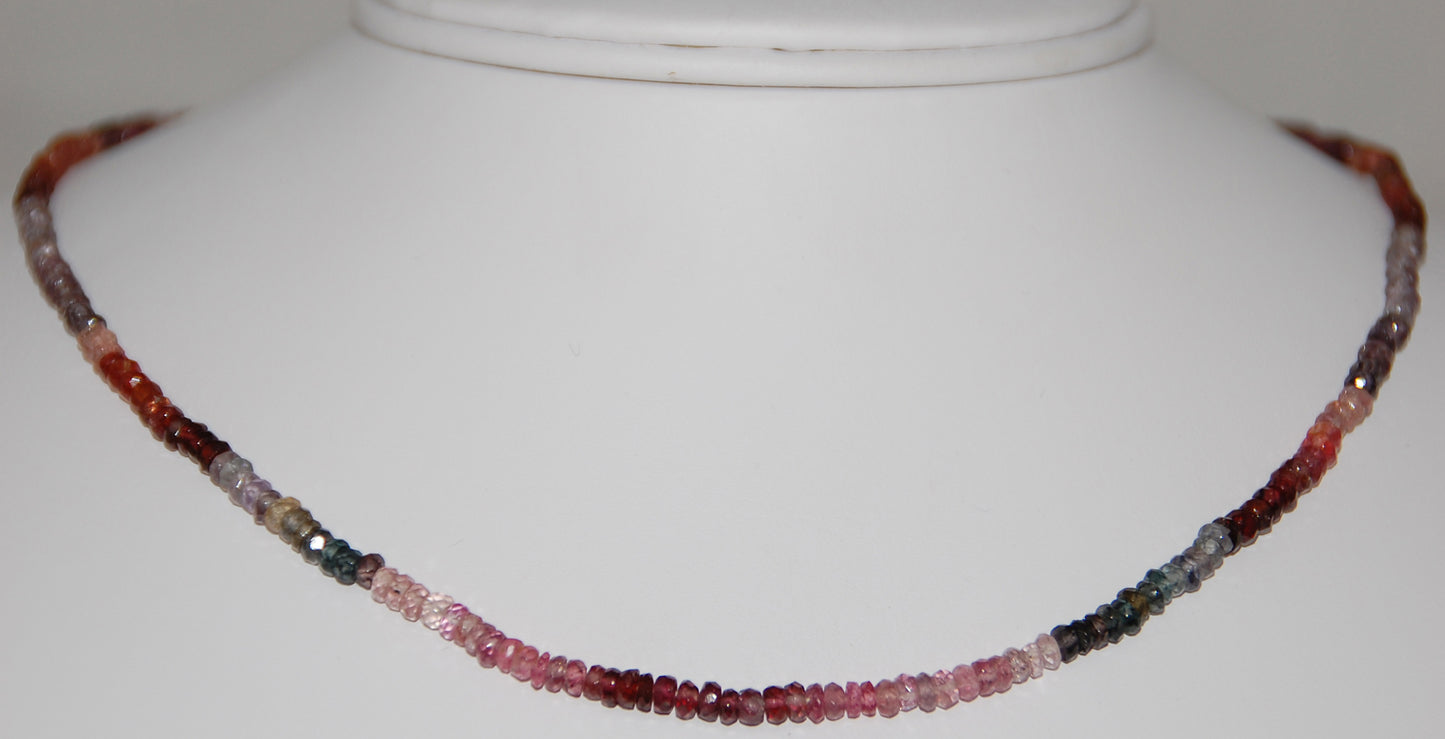Multicolor Spinel Necklace
