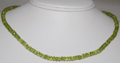 Peridot Beaded Necklace