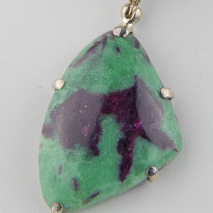 Ruby Zoisite Pendant