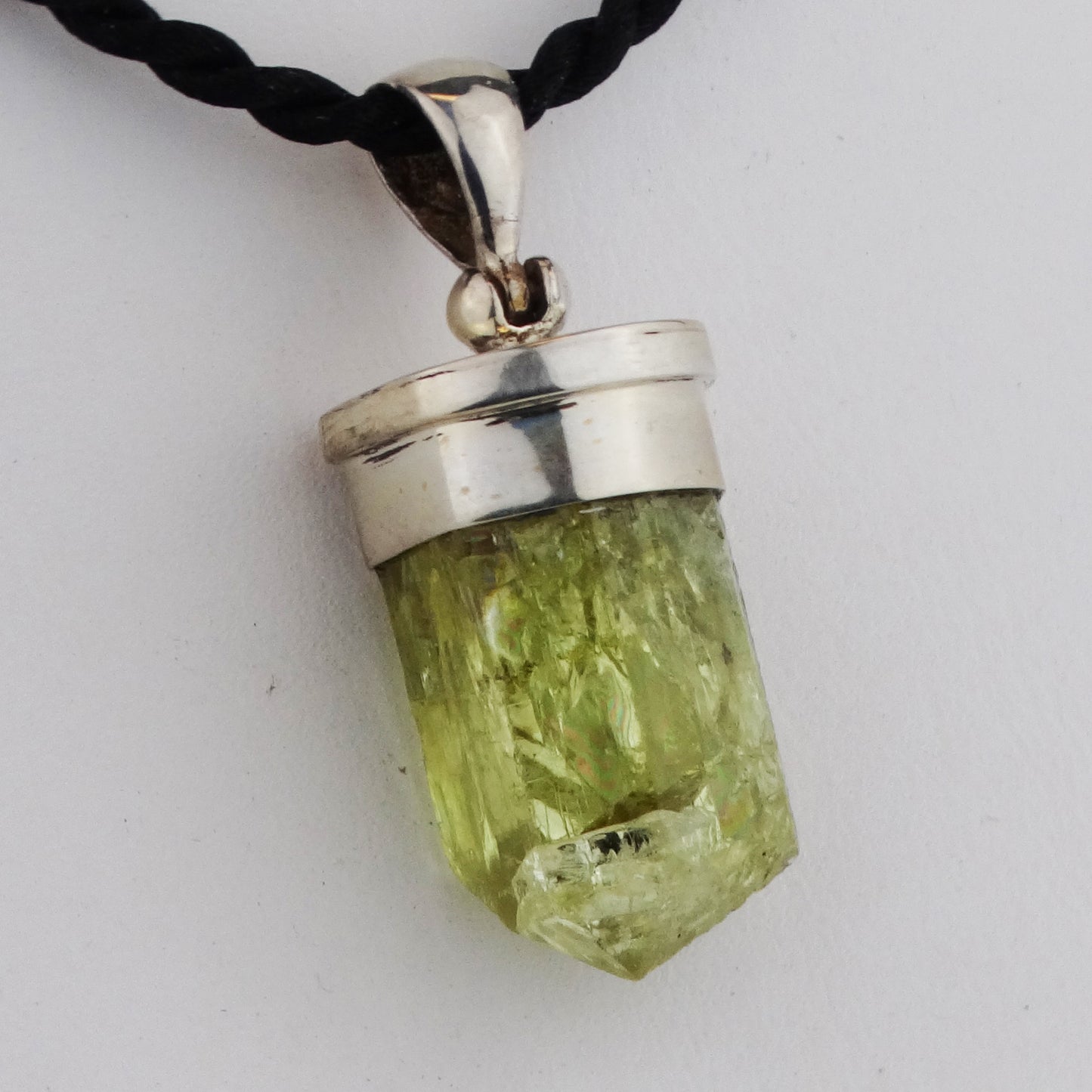 Apatite Crystal Pendant