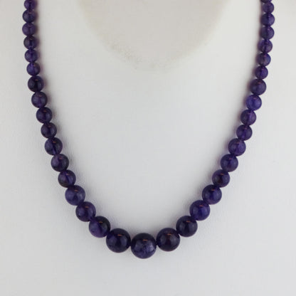 Amethyst Beaded Necklace