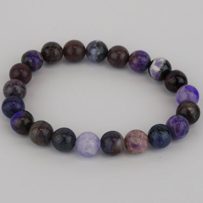 Sugilite Beaded Bracelet