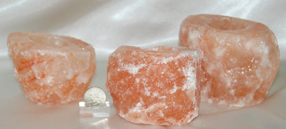 Rough Salt Candleholder