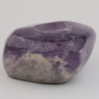 Amethyst Polished Candleholder