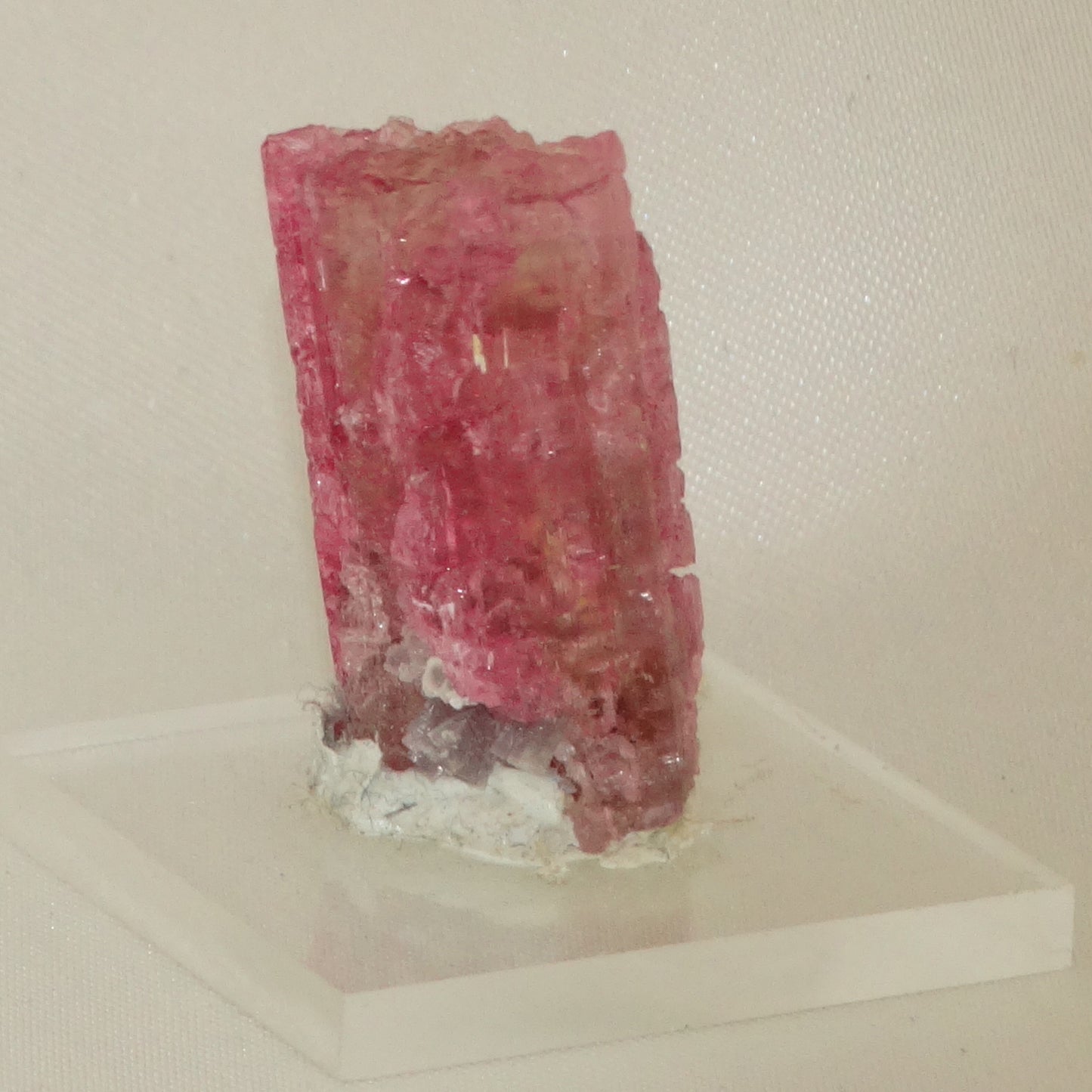 Rubilite Tourmaline Crystal