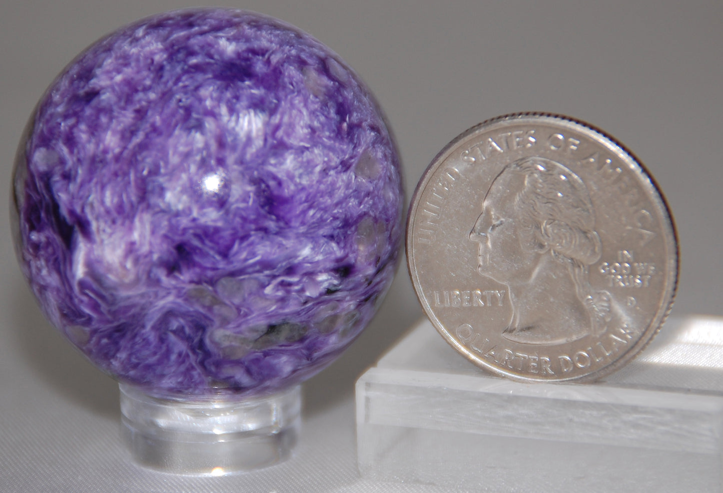 Charoite Polished Sphere