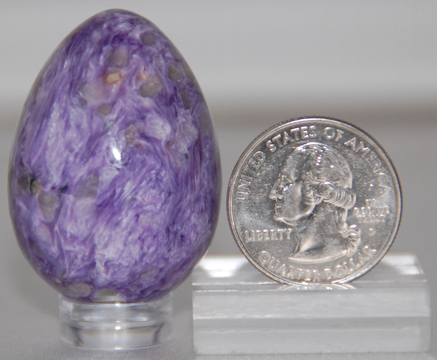 Charoite Egg