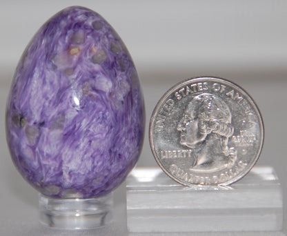 Charoite Egg