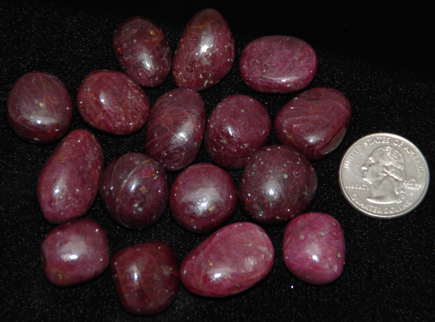 Tumbled Ruby Stones