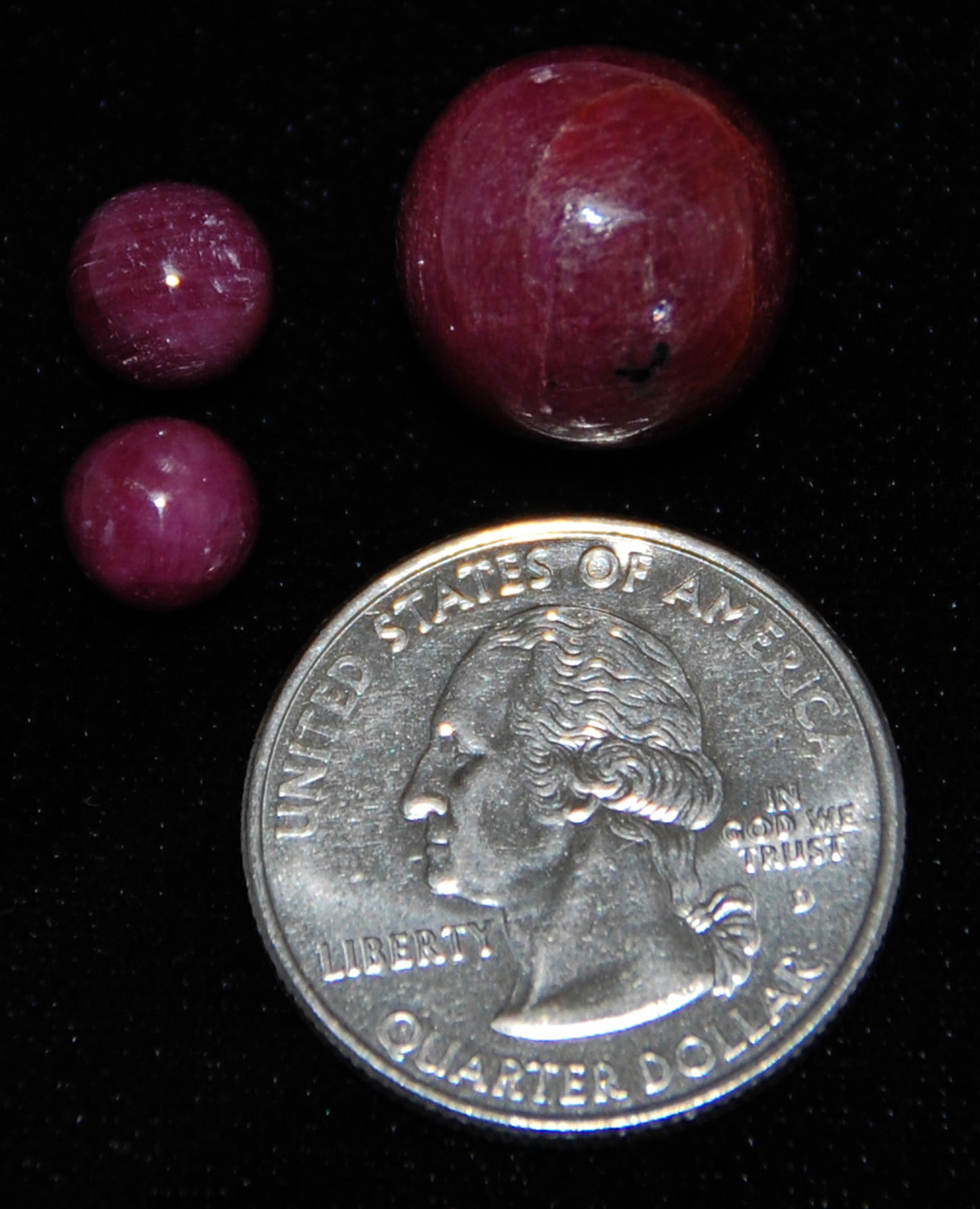 Ruby Spheres Set