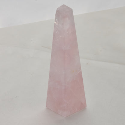 Rose Quartz Obelisk