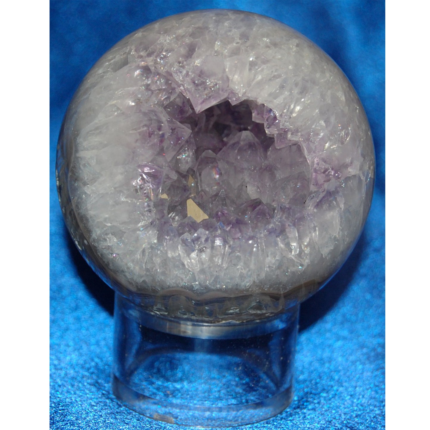 Amethyst Geode Sphere