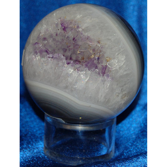 Amethyst Geode Sphere