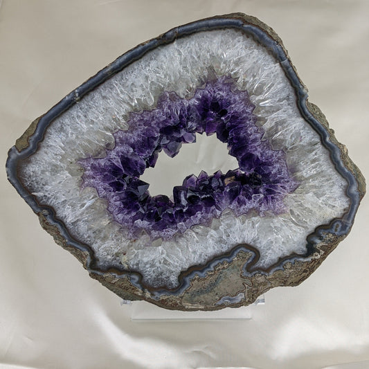 Amethyst Geode Slice