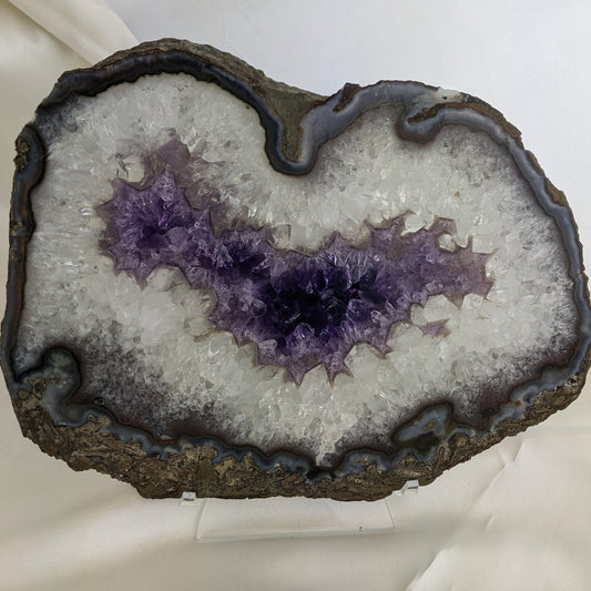 Amethyst Geode Slice