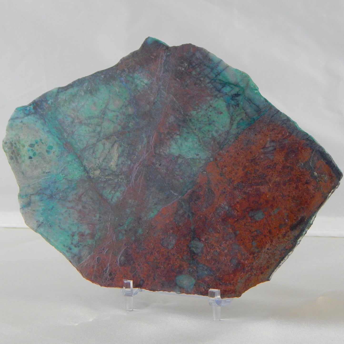 Fish on Chrysocolla & Cuprite