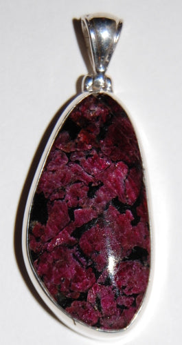 Eudialyte Sterling Silver Pendant